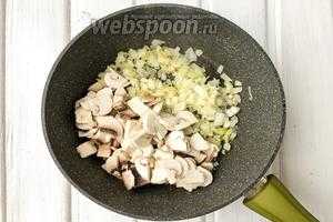 Ньокки в сливочном соусе с грибами 