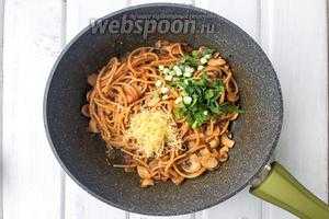 Спагетти с грибами 