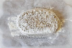 Цельнозерновой хлеб без дрожжей с семенами льна 