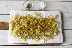 Спагетти картофельные с розмарином 