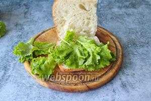 Сэндвич с куриным салатом 