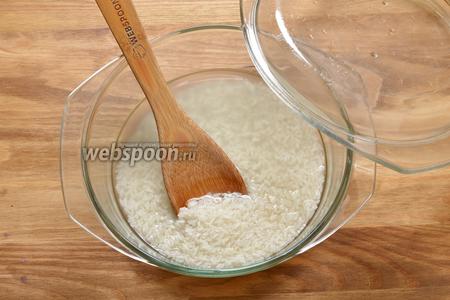 Рисовая каша в микроволновке 