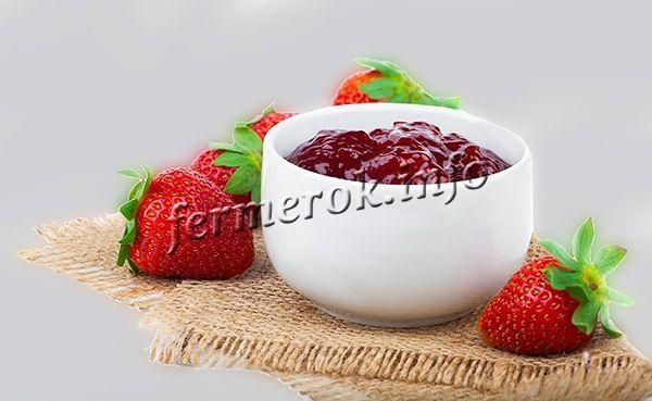 Варенье из клубники с целыми ягодами