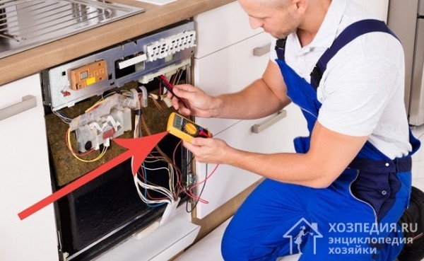 Ремонт посудомоечной машины своими руками