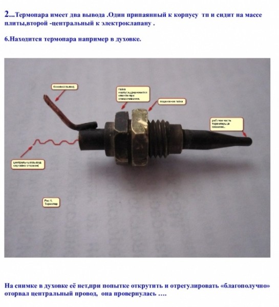 Газовая плита, газ-контроль, ремонт