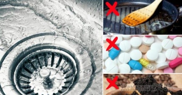 12 вещей, которые ни в коем случае нельзя смывать в канализацию