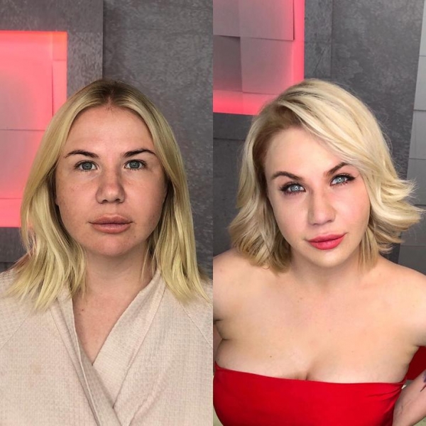 25 фото женщин до и после макияжа: визажисты доказывают, что могут преобразить лицо и без фотошопа