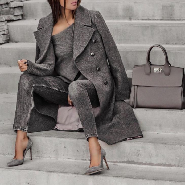 Как носить двубортное пальто: советы по созданию стильного образа и 30 крутых идей