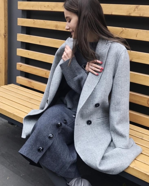 Как носить двубортное пальто: советы по созданию стильного образа и 30 крутых идей