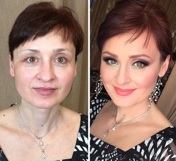 25 женщин до и после макияжа, которые попали в руки к профессионалам и теперь выглядят как звёзды Голливуда