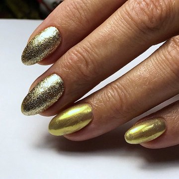 Красивый золотой маникюр: лучшие идеи дизайна ногтей