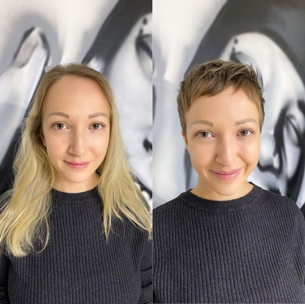 25 женщин до и после стрижки, доказавшие, что хороший парикмахер может круто всё изменить