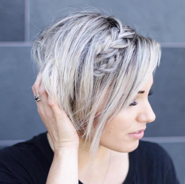 Плетение на короткие волосы: 30 удивительных и женственных идей