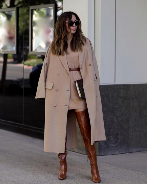17 стильных моделей пальто для женщин 40 лет на 2021 год