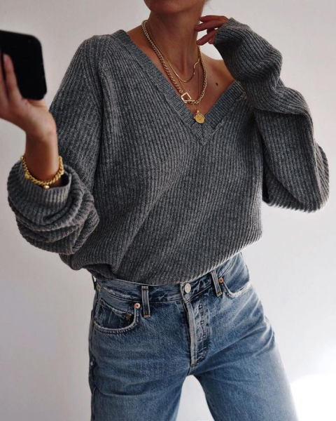 Пуловер: 25 стильных сочетаний, которые вам захочется повторить
