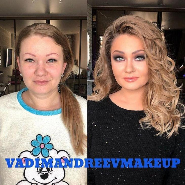 Российский визажист так преображает женщин при помощи макияжа