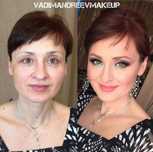 Российский визажист так преображает женщин при помощи макияжа
