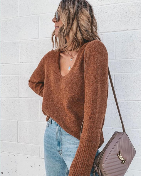 Пуловер: 25 стильных сочетаний, которые вам захочется повторить