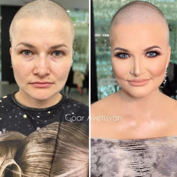 Преображения при помощи макияжа, доказывающие, что каждая женщина — голливудская звезда