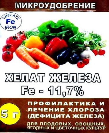 Хелатная форма удобрения